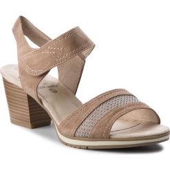 Chodaki damskie: Klapki JANA - 8-28313-20 Taupe 341