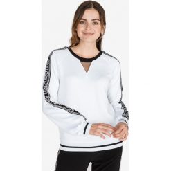 Liu Jo Bluza Biały. Białe bluzy damskie Liu Jo, s, z aplikacjami, z bawełny, bez rękawów, bez kaptura. Za 574,95 zł.