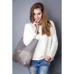 Torba duo 13 na magnes. Szare torebki klasyczne damskie marki Pakamera, z materiału. Za 95,00 zł.