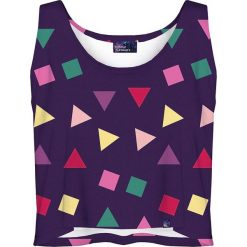Colour Pleasure Koszulka damska CP-035 115 fioletowa r. M/L. Fioletowe bluzki damskie marki Colour pleasure, l. Za 64,14 zł.