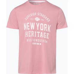 Mc Earl - T-shirt męski, różowy. Różowe t-shirty męskie marki Mc Earl, s, z nadrukiem, z bawełny, bez kołnierzyka. Za 49,95 zł.