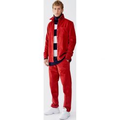 Sweter z golfem w marynarskie paski. Zielone golfy męskie marki Pull&Bear, m, w paski. Za 109,00 zł.