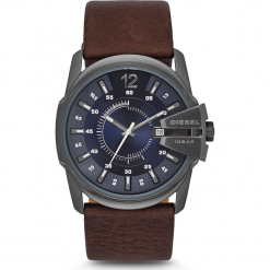 Zegarek DIESEL - Master Chief DZ1618 Dark Brown/Silver. Brązowe zegarki męskie Diesel. Za 679,00 zł.