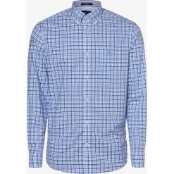 Gant - Koszula męska, niebieski. Niebieskie koszule męskie GANT, xxl, w kratkę, bez kołnierzyka, bez rękawów. Za 449,95 zł.