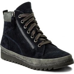 Botki damskie lity: Botki JANA - 8-25207-29 Navy 805