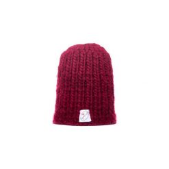 Czapka Super Chunky Beanie. Szare czapki damskie Szubicrafts, na zimę, bez wzorów, z wełny. Za 175,00 zł.