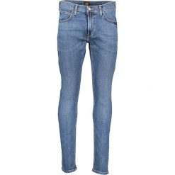 Dżinsy "Luke" - Slim fit - w kolorze niebieskim. Niebieskie jeansy męskie Lee, m, w paski, klasyczne. W wyprzedaży za 175,95 zł.