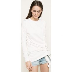 Missguided - Bluza. Białe bluzy damskie marki Missguided, bez wzorów, z bawełny, bez rękawów, bez kaptura. W wyprzedaży za 59,90 zł.