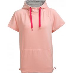 Bluza damska BLD603 - pudrowy koral - Outhorn. Bluzy damskie Outhorn, na lato, bez wzorów, z bawełny, bez rękawów, bez kaptura. W wyprzedaży za 49,99 zł.