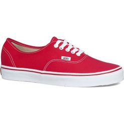 Vans - Tenisówki. Czarne trampki męskie Vans, bez wzorów, z gumy, na sznurówki. W wyprzedaży za 219,90 zł.