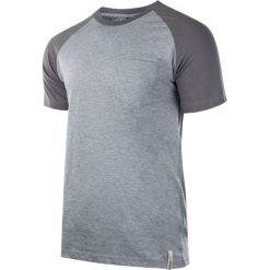 Koszulki sportowe męskie: AQUAWAVE Koszulka męska BAMA light grey melange/grey r. S
