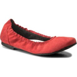 Baleriny SERGIO BARDI - Arienzo SS127324918JN 208. Czerwone baleriny damskie Sergio Bardi, bez wzorów, ze skóry, bez obcasa, bez zapięcia. W wyprzedaży za 169,00 zł.
