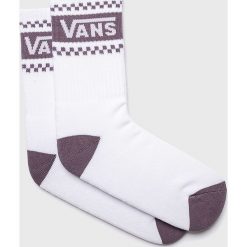 Vans - Skarpetki. Białe skarpetki damskie marki Vans, z elastanu. Za 39,90 zł.