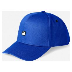 G-Star Raw - Czapka. Czarne czapki męskie marki G-Star RAW, bez wzorów, z bawełny, retro. W wyprzedaży za 99,90 zł.