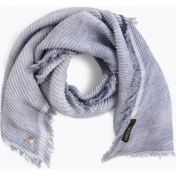 Marc Cain Collections - Szalik damski, niebieski. Niebieskie szaliki damskie Marc Cain Collections. Za 249,95 zł.