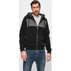 Brave Soul - Bluza. Czarne bluzy męskie Brave Soul, m, bez wzorów, z poliesteru, z kapturem, bez rękawów, z kapturem. W wyprzedaży za 69,90 zł.