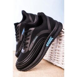 Czarne buty sportowe sznurowane casu 20y04/b. Czarne buty dziewczęce sportowe Casu, bez wzorów, na sznurówki. Za 49,99 zł.