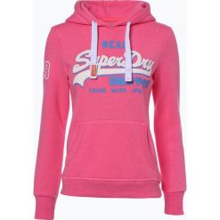 Bluzy damskie: Superdry - Damska bluza nierozpinana, różowy