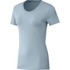 Koszulka adidas 25/7 Tee W Stalowo-Niebieska. Szare t-shirty damskie marki Adidas, s, bez wzorów, z bawełny, wakacyjne, bez kołnierzyka. Za 199,99 zł.
