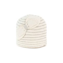 Czapka damska Wełniana kokarda biała. Brązowe czapki zimowe damskie marki Art of Polo. Za 54,70 zł.
