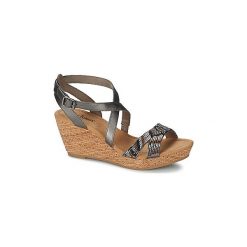 Sandały Minnetonka ZOEY II. Szare sandały damskie marki Minnetonka. Za 251,40 zł.
