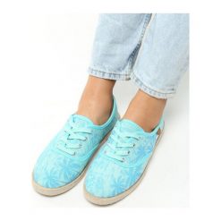 Jasnoniebieskie Espadryle Sunny Day. Szare espadryle damskie marki Tamaris, z materiału. Za 39,99 zł.
