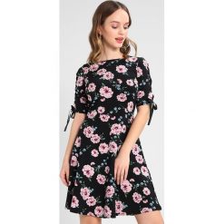 Sukienki: Dorothy Perkins Petite PRINT EYELET DRESS Sukienka z dżerseju black