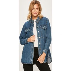 Only - Kurtka jeansowa. Niebieskie kurtki damskie ONLY, bez wzorów, z bawełny, krótkie. W wyprzedaży za 179,90 zł.