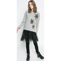 Silvian Heach - Bluza. Szare bluzy damskie Silvian Heach, s, z nadrukiem, z bawełny, bez rękawów, bez kaptura. W wyprzedaży za 399,90 zł.