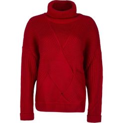 Golf Pepe Jeans Louise Red. Czerwone swetry damskie Pepe Jeans, bez wzorów, z jeansu. Za 99,00 zł.
