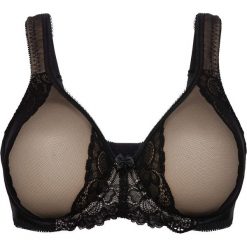 Biustonosze: Biustonosz "minimizer" bonprix czarno-cielisty