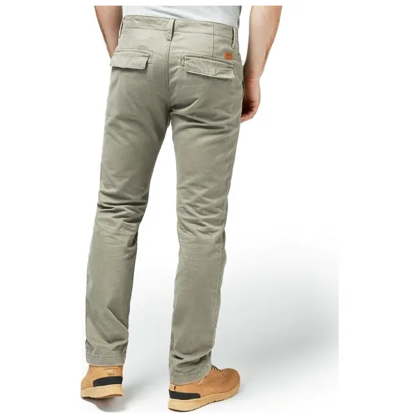 Timberland Spodnie Squam Lake Straight Distressed , zielony, rozmiar 36/34. Zielone spodnie męskie Timberland, w paski, z bawełny. W wyprzedaży za 255,99 zł.