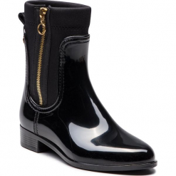 Kalosze GIOSEPPO - 46287 Black. Czarne buty zimowe damskie Gioseppo, z materiału. Za 259,00 zł.