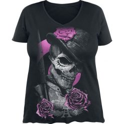 Alchemy England Dead Droog Koszulka damska czarny. Czarne bluzki z odkrytymi ramionami marki Alchemy England, xl, z nadrukiem, z materiału, casualowe. Za 79,90 zł.