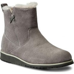 Buty EMU AUSTRALIA - Beach Mini W11026 Dove Grey. Szare kozaki damskie EMU Australia, z wełny, klasyczne, na niskim obcasie, bez zapięcia. W wyprzedaży za 369,00 zł.