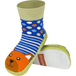 Soxo - Kapcie dziecięce. Szare kapcie chłopięce marki Soxo, z materiału. Za 24,99 zł.