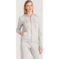 BLUZA Armani Exchange. Szare bluzy damskie s, z nadrukiem, z elastanu. Za 265,00 zł.