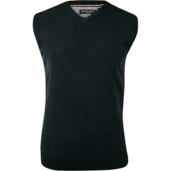 Granatowa Elegancka Kamizelka Męska -BRAVE SOUL- Bezrękawnik, Dekolt w Serek (V-neck) SWBRSAW18RADIATEnavy. Niebieskie swetry męskie Brave Soul, m, bez wzorów, eleganckie, z dekoltem w serek, bez kaptura. Za 59,00 zł.
