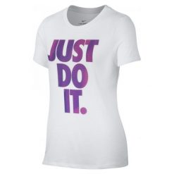 Bluzki dziewczęce: Nike Koszulka G Nk Dry Tee Df Tempest Jdi White S