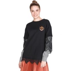TWINSET Bluza Czarny. Czarne bluzy damskie Twinset, s, w koronkowe wzory, z bawełny, bez rękawów, bez kaptura. Za 693,95 zł.