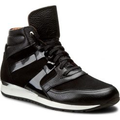 Sneakersy BALDACCINI - 789500-C42 Czarny groch/Cz. Zamsz/Cz. Lak. Czarne półbuty damskie Baldaccini, ze skóry. W wyprzedaży za 289,00 zł.