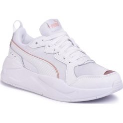 Sneakersy PUMA - X-Ray Metallic Wn's 373072 02 Puma White/Rose Gold. Białe półbuty damskie Puma, na co dzień, bez wzorów, ze skóry ekologicznej, bez obcasa, na płaskiej podeszwie, bez zapięcia. Za 349,99 zł.
