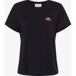 ARMEDANGELS - T-shirt damski – Naalin Little Sunrise, niebieski. Niebieskie t-shirty damskie ARMEDANGELS, xl, z haftami, bez kołnierzyka. Za 179,95 zł.
