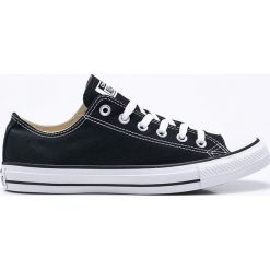 Converse - Tenisówki. Czarne trampki męskie Converse, bez wzorów, z materiału, na sznurówki. Za 279,90 zł.