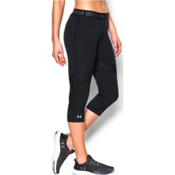 Spodnie dresowe damskie: Under Armour Spodnie damskie Capri Under Armour Black r. L (1271535001)