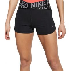 Nike Pro Intertwist 2 3inch W Short BQ8320-010. Czarne szorty damskie Nike, xs, bez wzorów, z elastanu. W wyprzedaży za 109,99 zł.