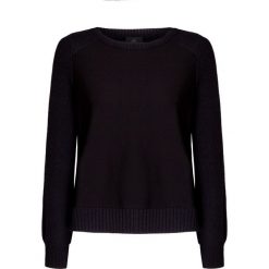 Sweter BOGNER ILIA. Czarne swetry damskie Bogner, bez wzorów, z wełny, bez rękawów, bez kaptura. Za 1540,00 zł.