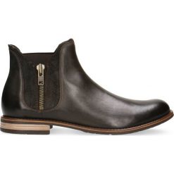 Botki ALDO. Pomarańczowe botki męskie marki Gino Rossi, bez zapięcia. Za 349,90 zł.
