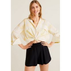 Mango - Szorty Shortin. Czarne szorty damskie Mango, s, bez wzorów, z elastanu, casualowe. Za 49,90 zł.
