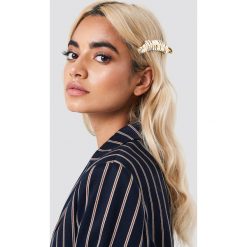 NA-KD Accessories Duża spinka do włosów liść - Gold. Szare ozdoby do włosów marki NA-KD Accessories. Za 60,95 zł.